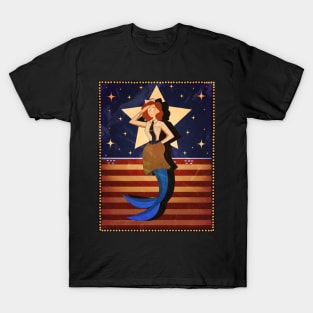 Veteran's Day Mermaid T-Shirt